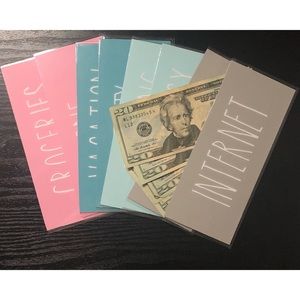 8 Rae Dunn Inspired Laminated Cash Envelopes